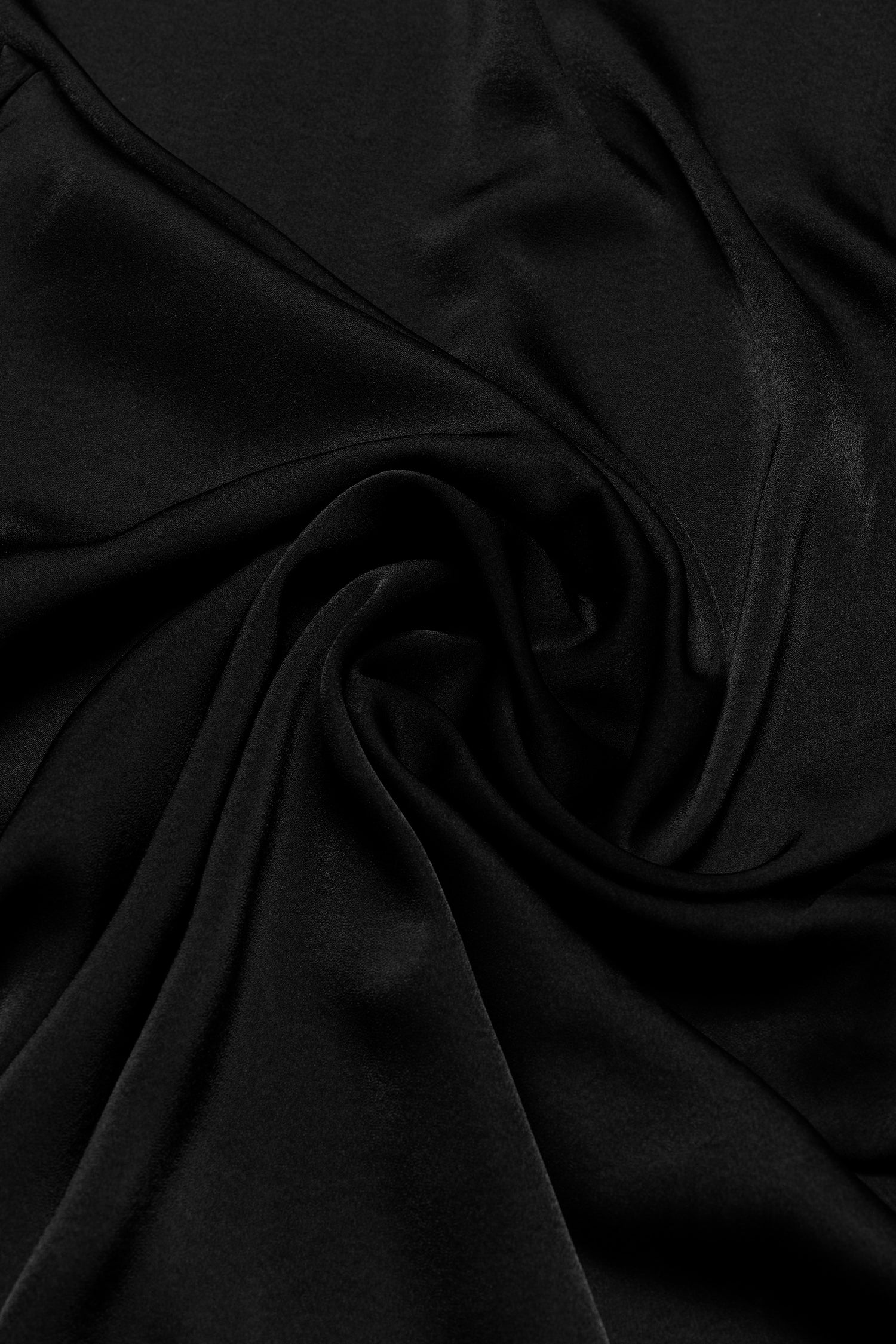 detail photo abaya in the color black