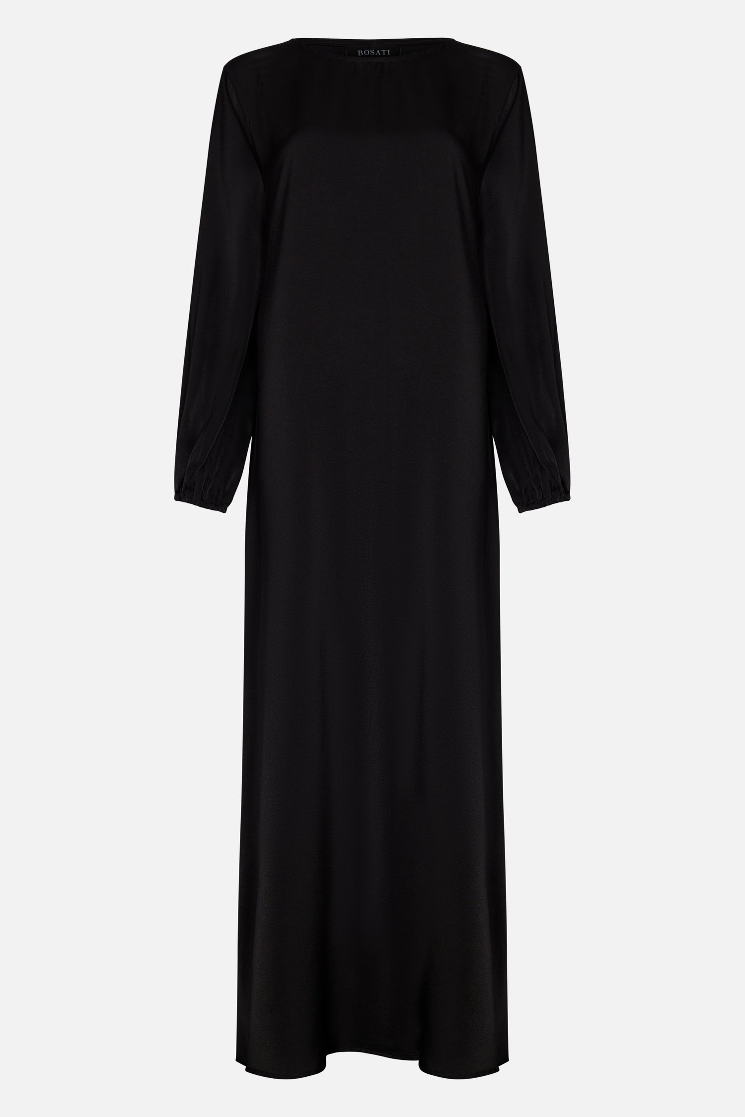 abaya in the color black