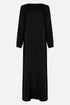 abaya in the color black